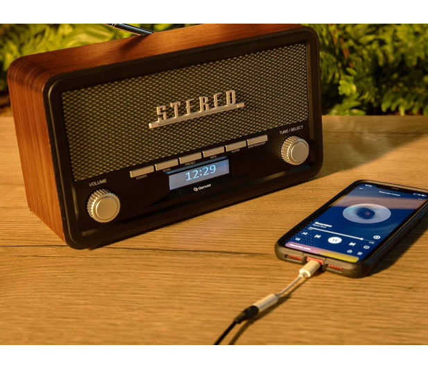 Denver Radio retro DAB+/FM Denver DAB-18 dark wood - 1535076 - zdjęcie 7